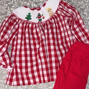 Stitchy Fish Grinch Set. 2T